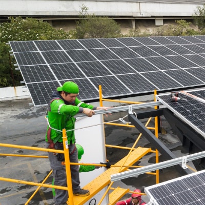 instalacion de panaeles solares industriales
