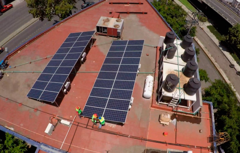 instalacion de panales solares en oficinas